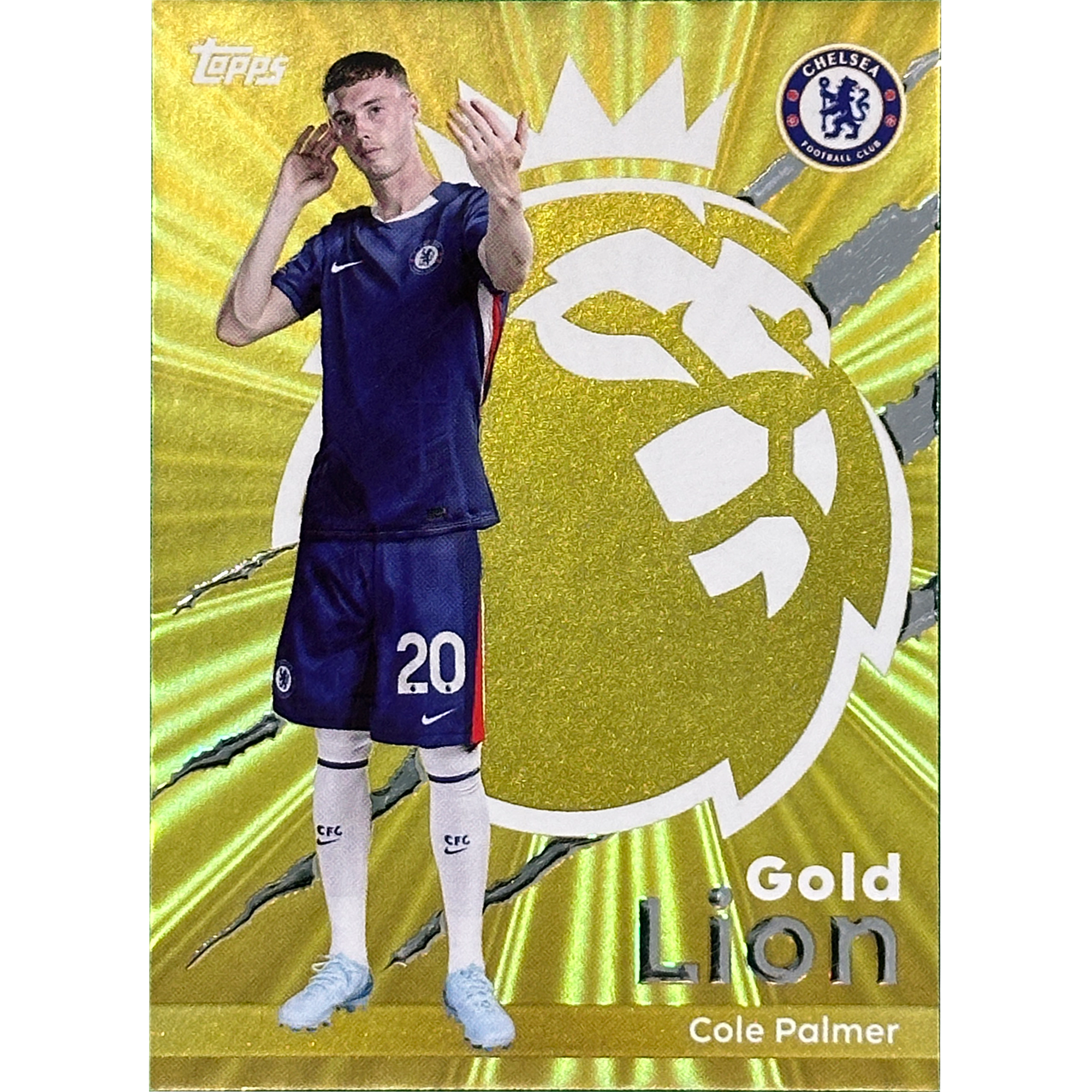 Gold Lion – Topps Premier League 2026 Cards | LukeSolve.com