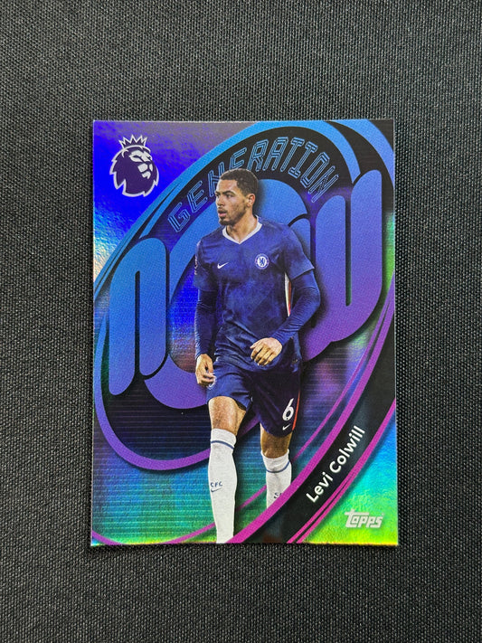 106 Levi Colwill Chelsea Generation Now - Topps Premier League 2026