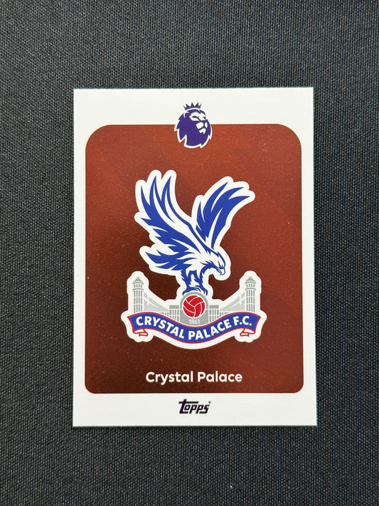 109 Team Badge Crystal Palace Base - Topps Premier League 2026