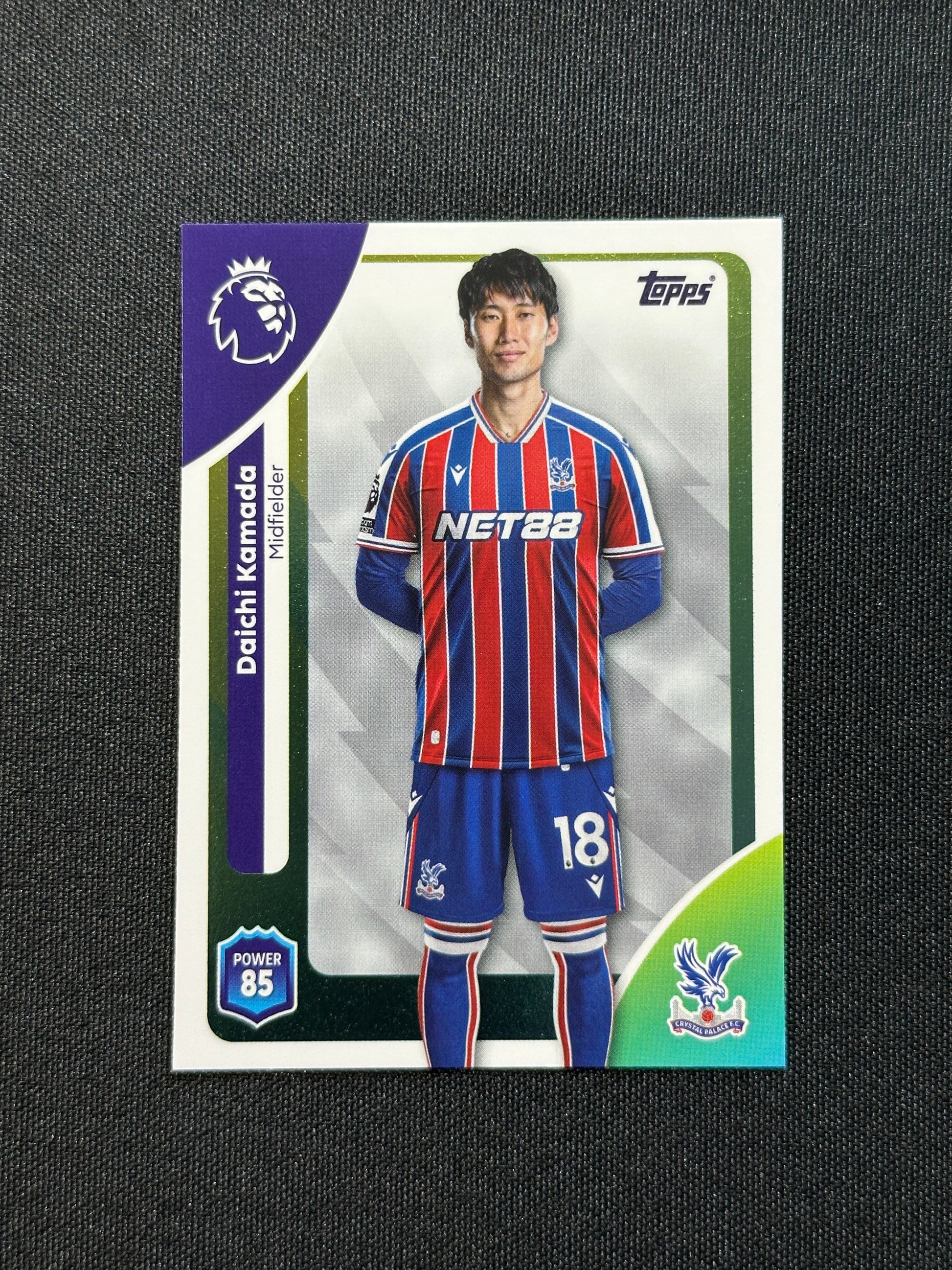 119 Daichi Kamada Crystal Palace Base - Topps Premier League 2026
