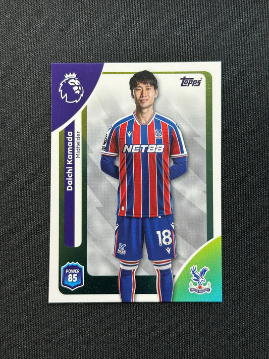 119 Daichi Kamada Crystal Palace Base - Topps Premier League 2026