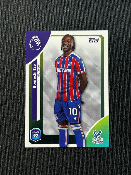 120 Eberechi Eze Crystal Palace Base - Topps Premier League 2026