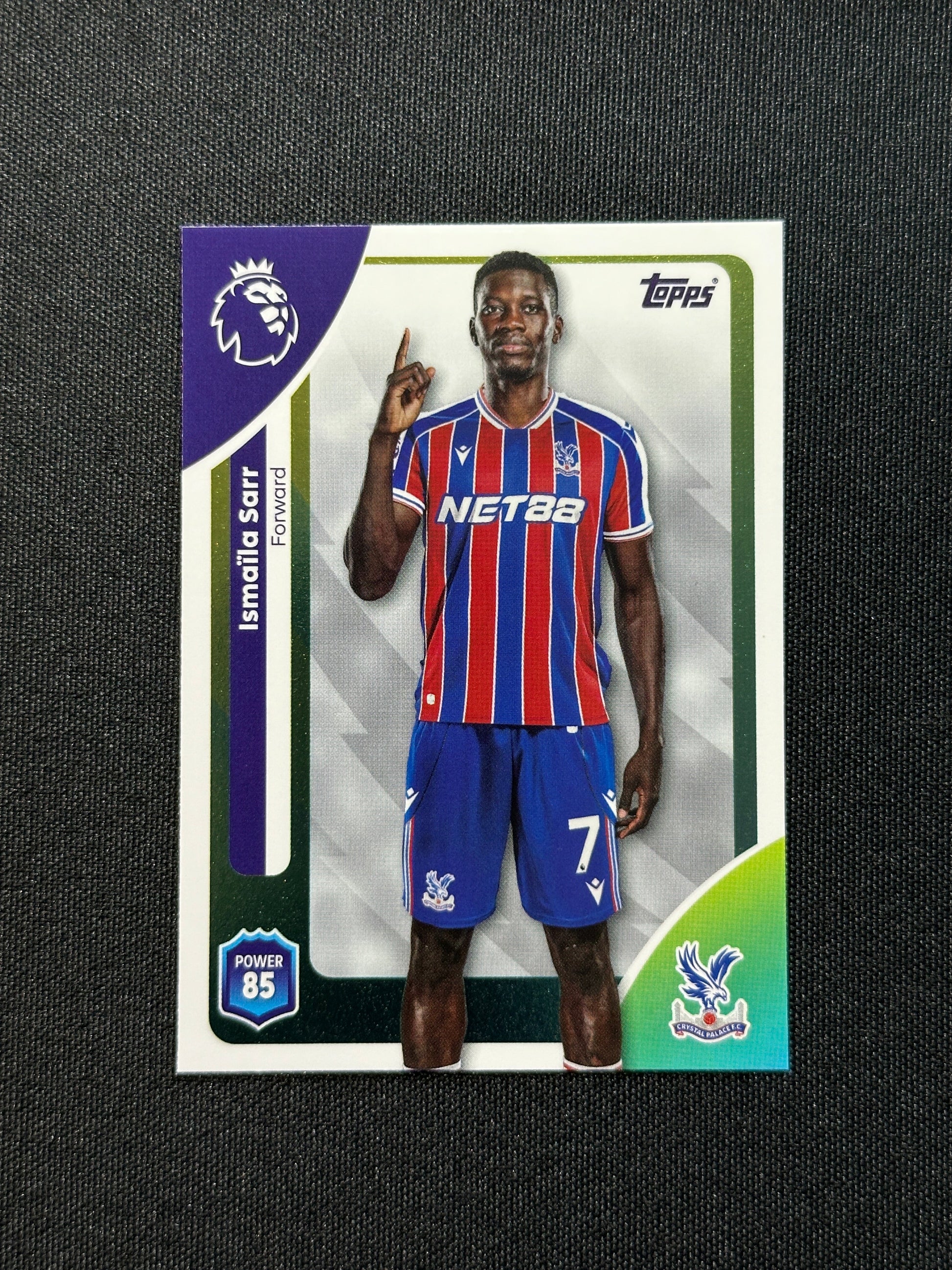 121 Ismaïla Sarr Crystal Palace Base - Topps Premier League 2026