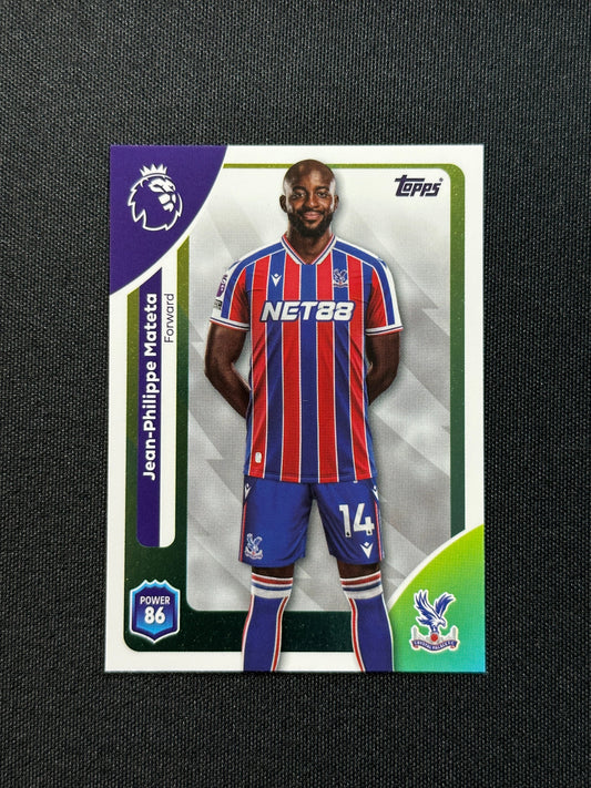 123 Jea Crystal Palace Base - Topps Premier League 2026