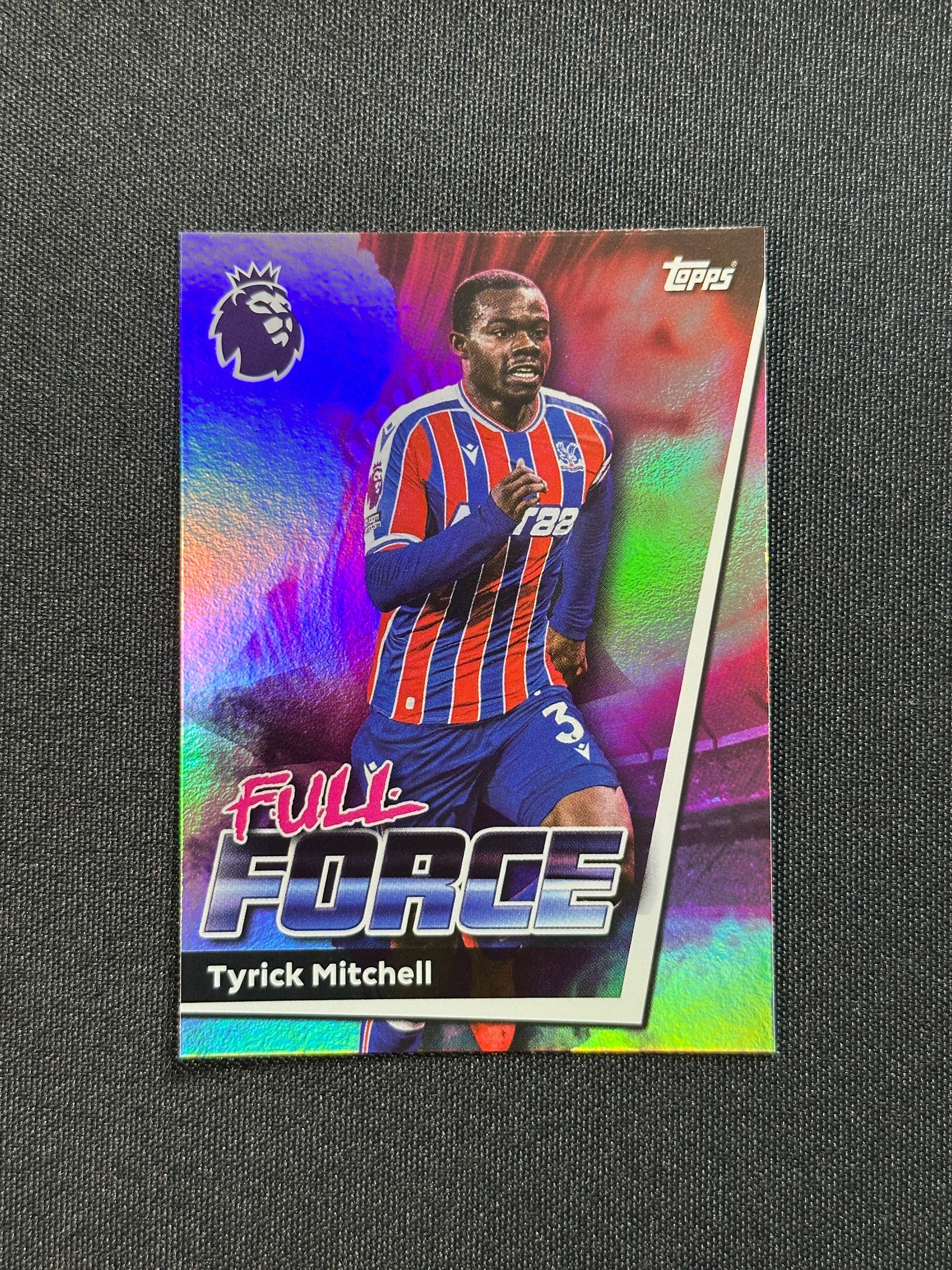 125 Tyrick Mitchell Crystal Palace Full Force - Topps Premier League 2026