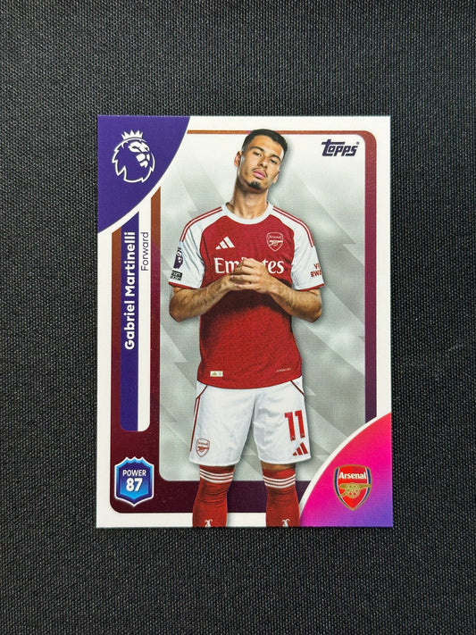 13 Gabriel Martinelli Arsenal Base - Topps Premier League 2026