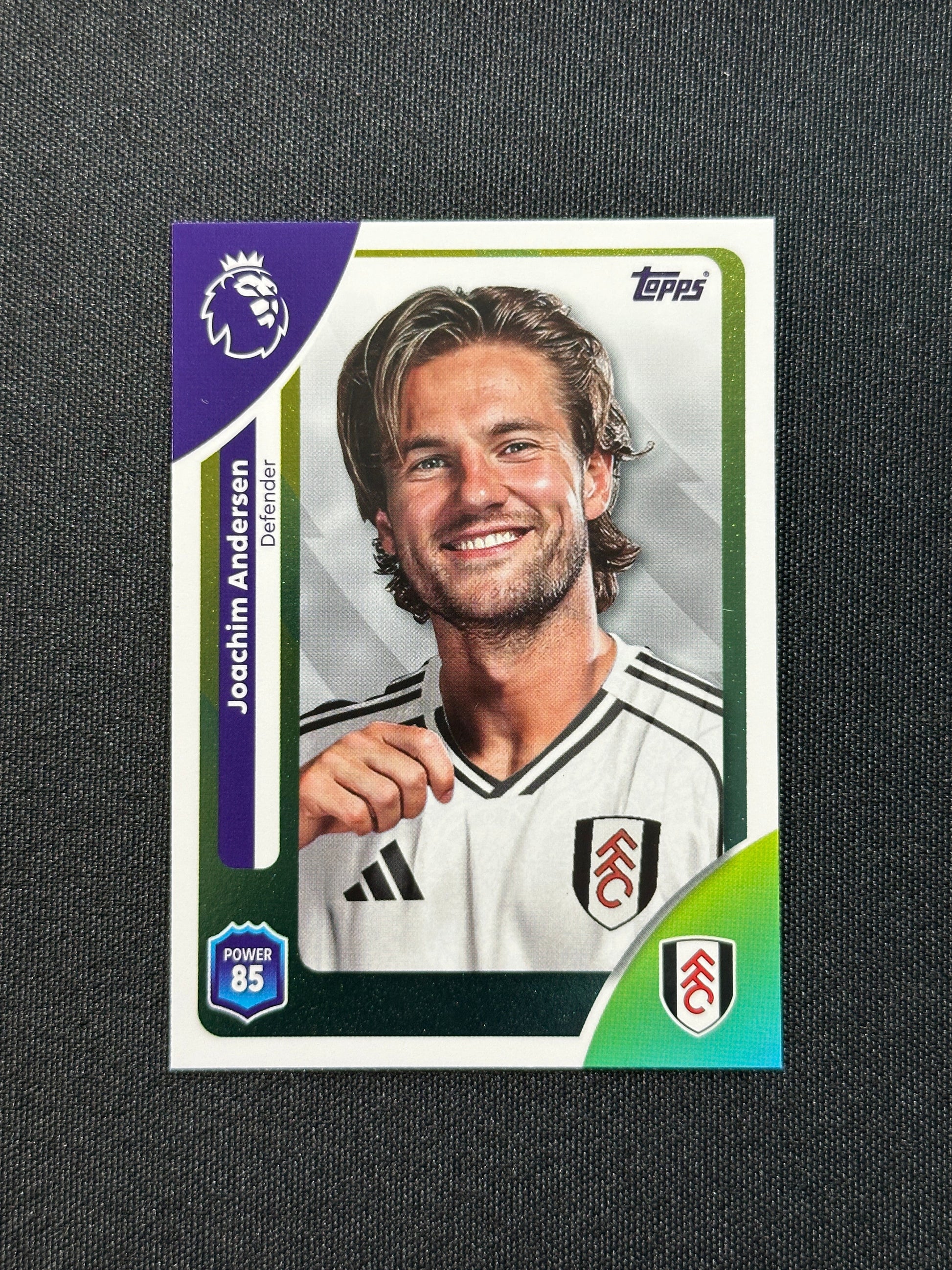 148 Joachim Andersen Fulham Base - Topps Premier League 2026