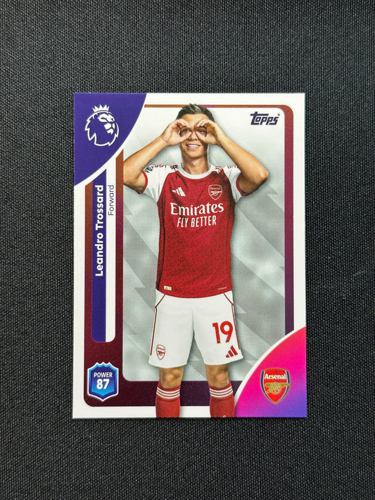 14 Leandro Trossard Arsenal Base - Topps Premier League 2026