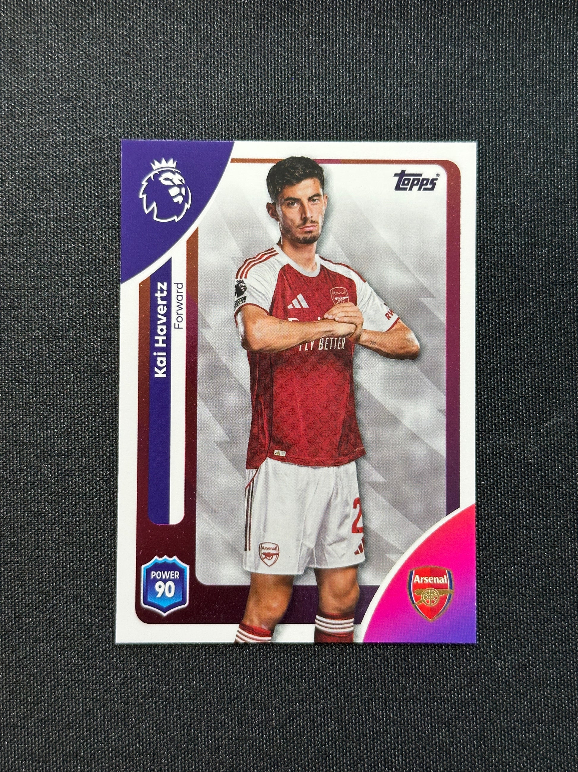 15 Kai Havertz Arsenal Base - Topps Premier League 2026