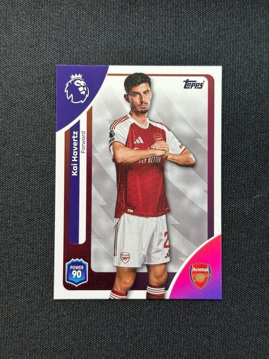 15 Kai Havertz Arsenal Base - Topps Premier League 2026