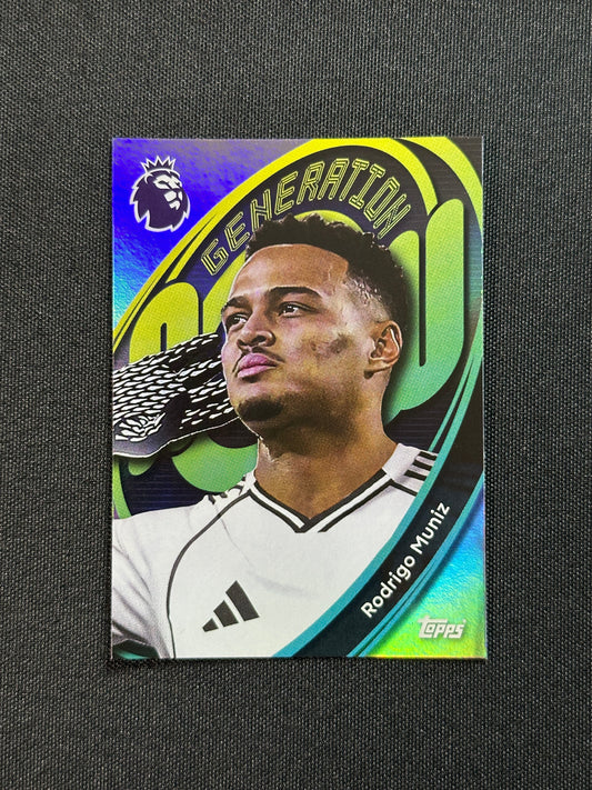 160 Rodrigo Muniz Fulham Generation Now - Topps Premier League 2026