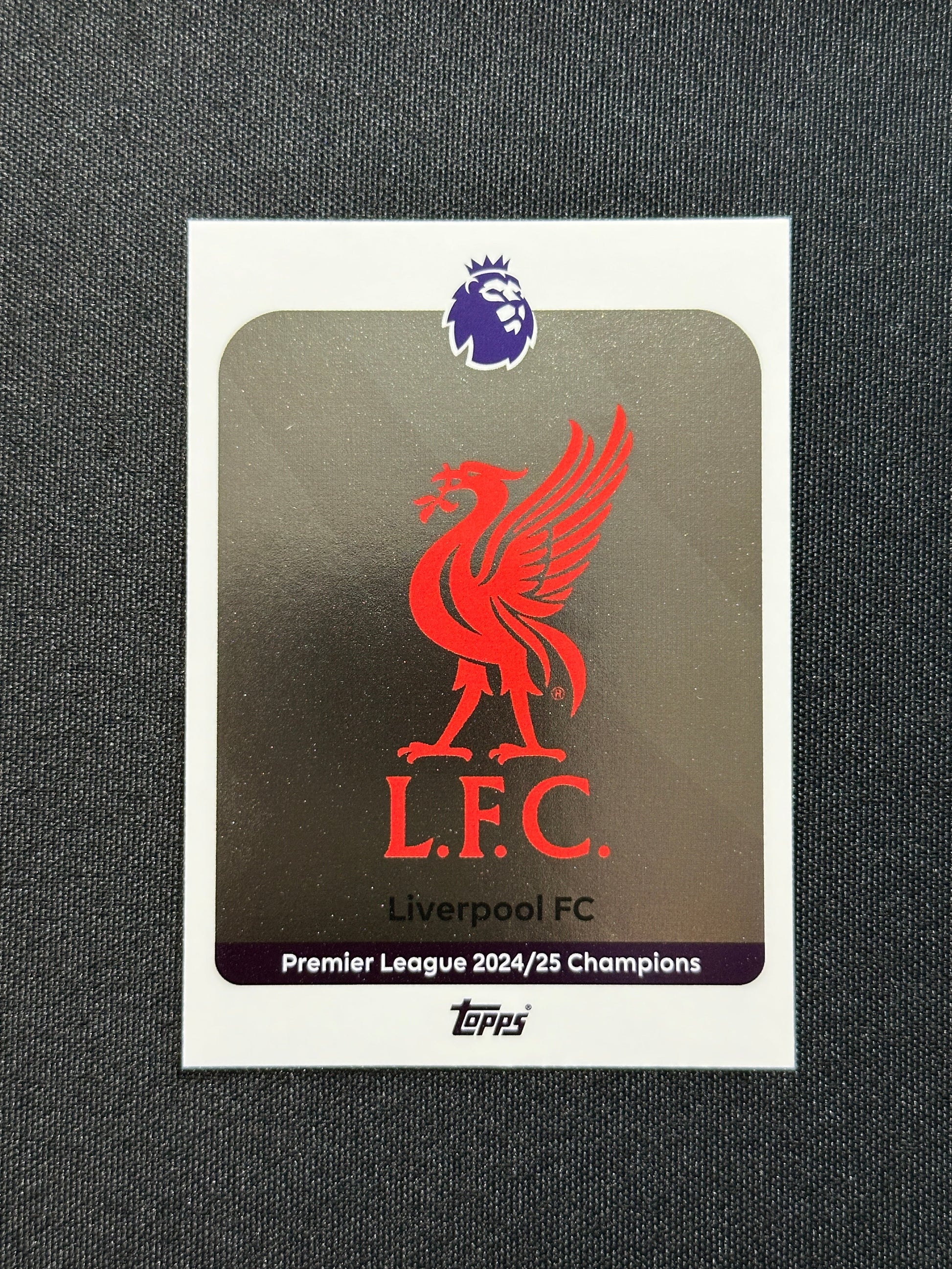 163 Team Badge PL Champions Liverpool Base - Topps Premier League 2026