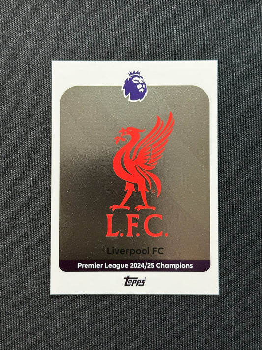 163 Team Badge PL Champions Liverpool Base - Topps Premier League 2026