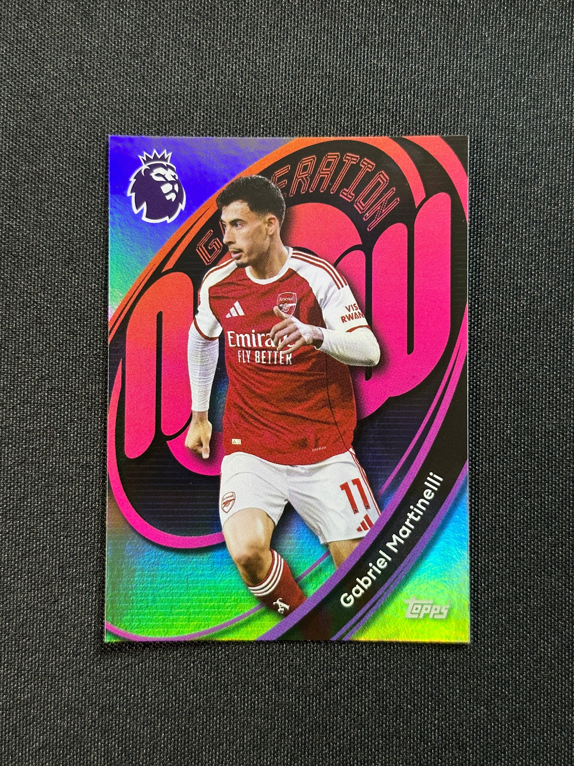 16 Gabriel Martinelli Arsenal Generation Now - Topps Premier League 2026