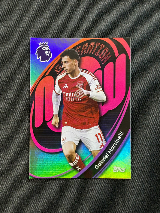 16 Gabriel Martinelli Arsenal Generation Now - Topps Premier League 2026