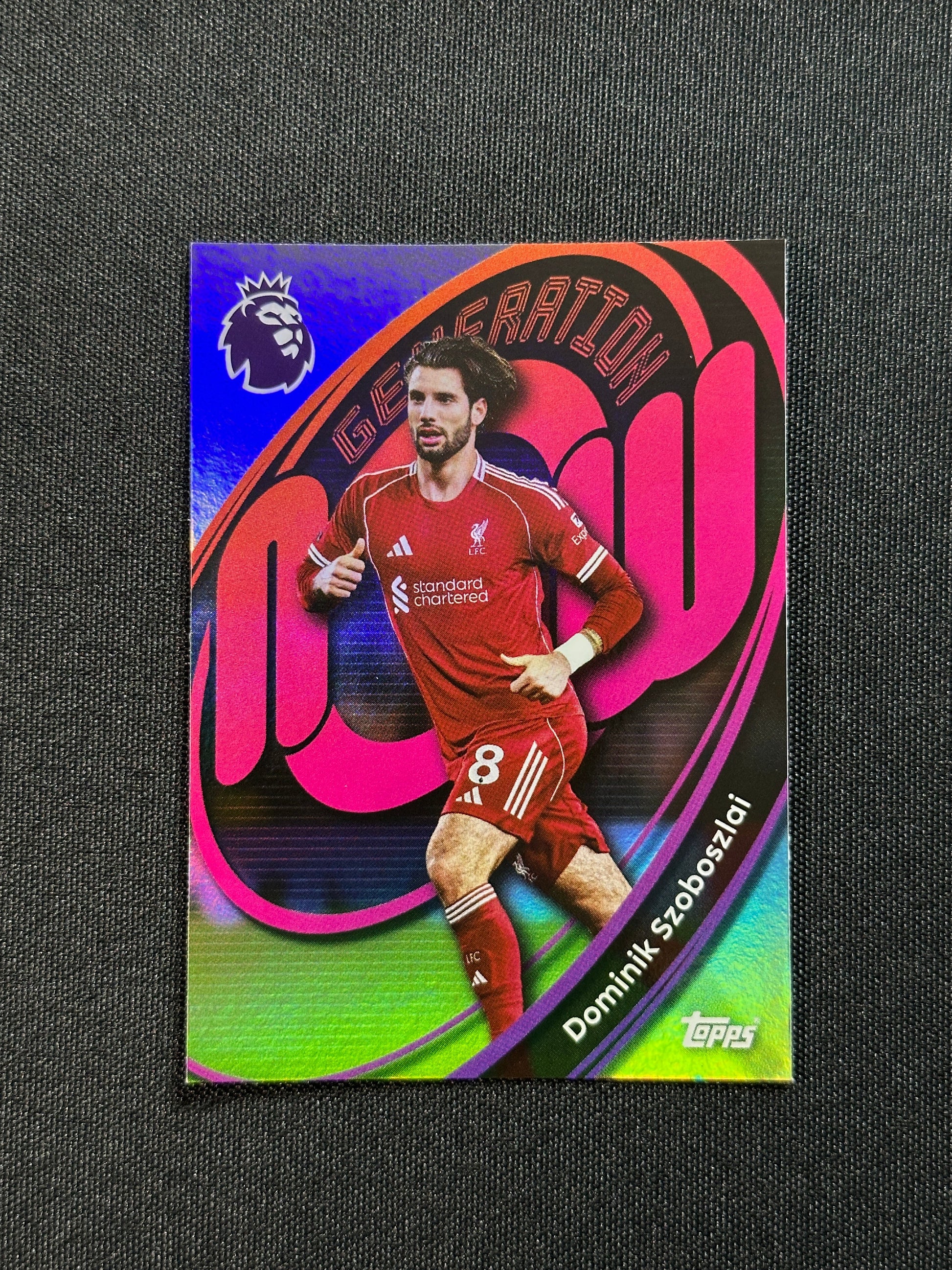 178 Dominik Szoboszlai Liverpool Generation Now - Topps Premier League 2026