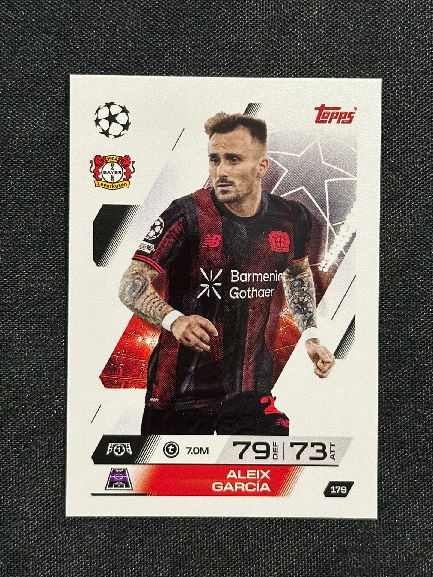 179 Aleix García Bayer Leverkusen Base - Topps Match Attax 2025/26
