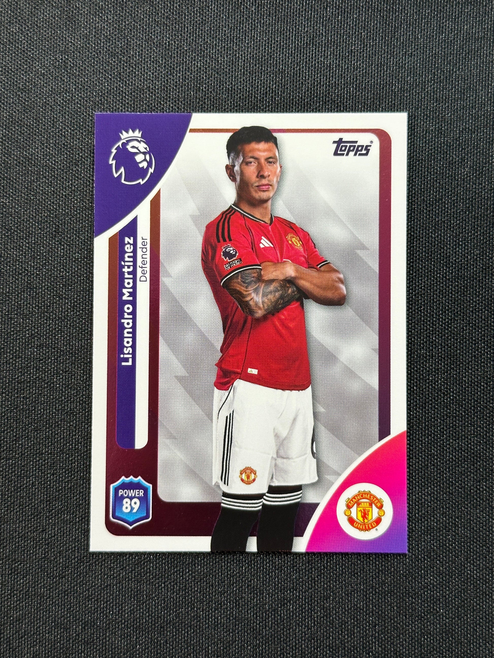 203 Lisandro Martínez Manchester United Base - Topps Premier League 2026