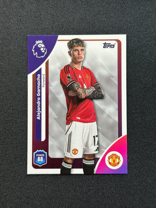 210 Alejandro Garnacho Manchester United Base - Topps Premier League 2026