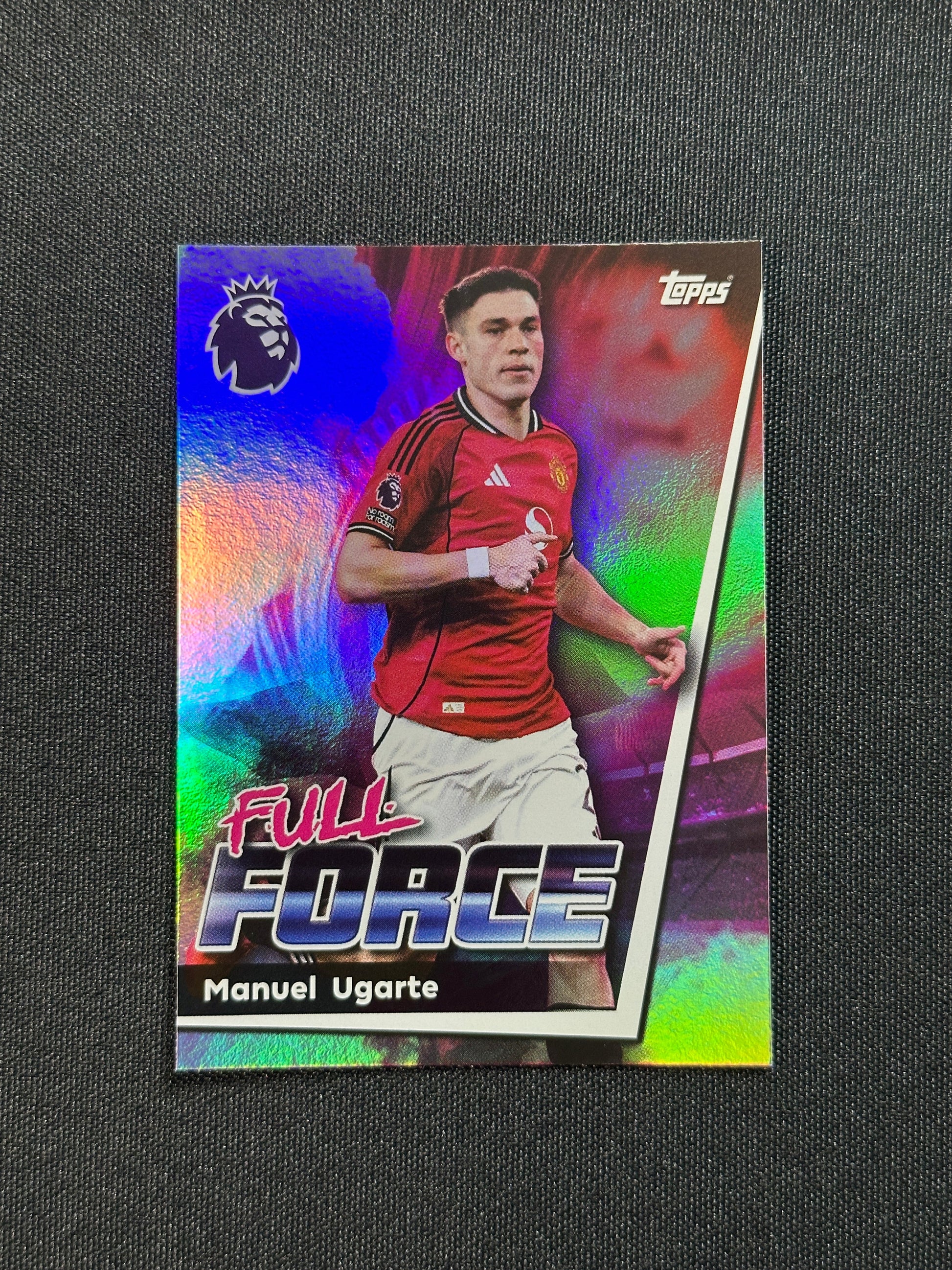 215 Manuel Ugarte Manchester United Full Force - Topps Premier League 2026