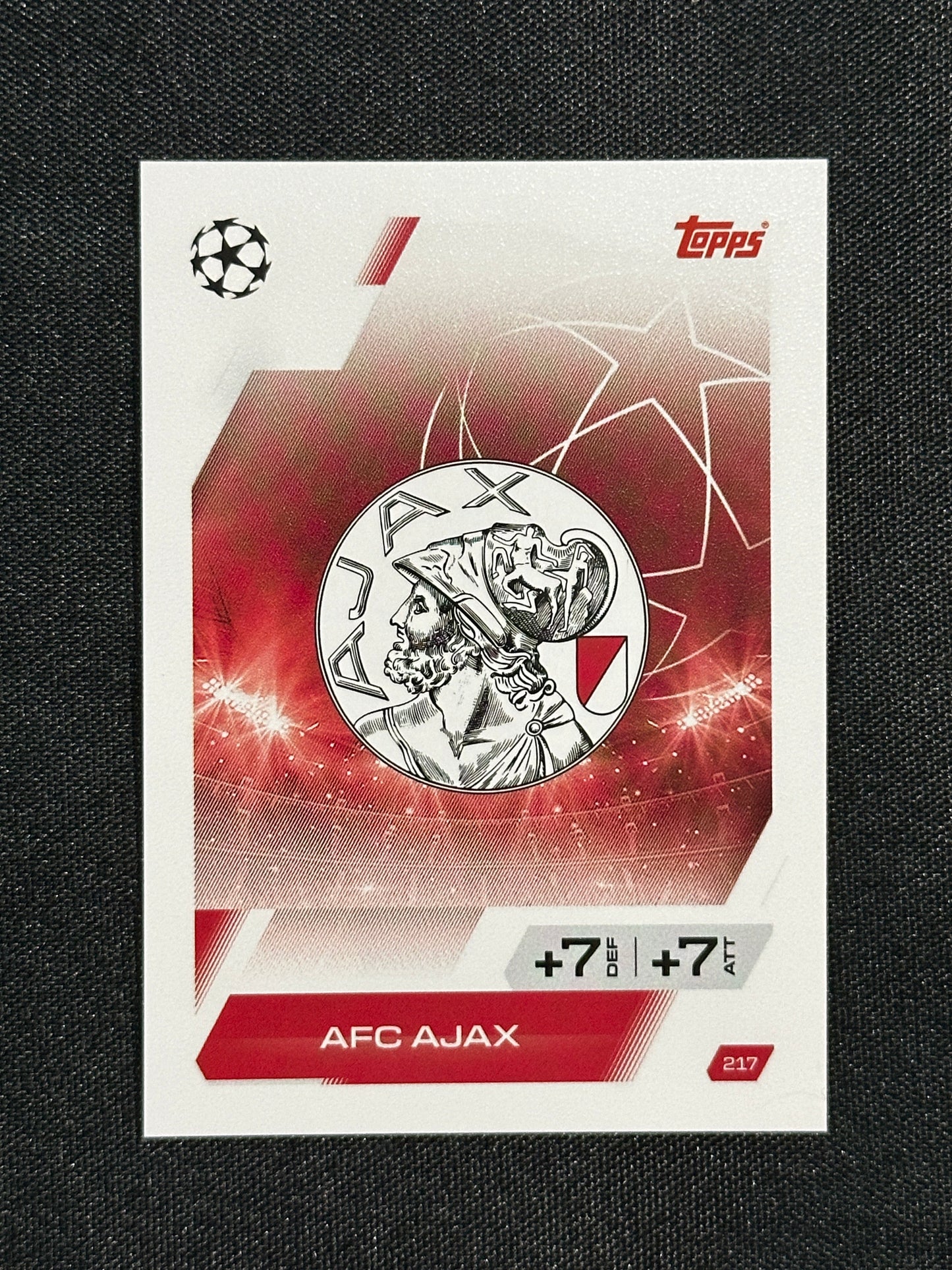 217 Team Badge AFC Ajax Base - Topps Match Attax 2025/26
