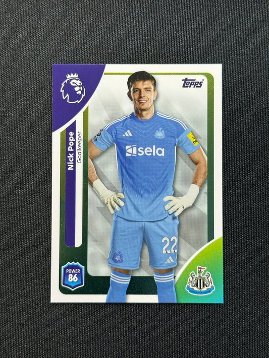 218 Nick Pope Newcastle Base - Topps Premier League 2026