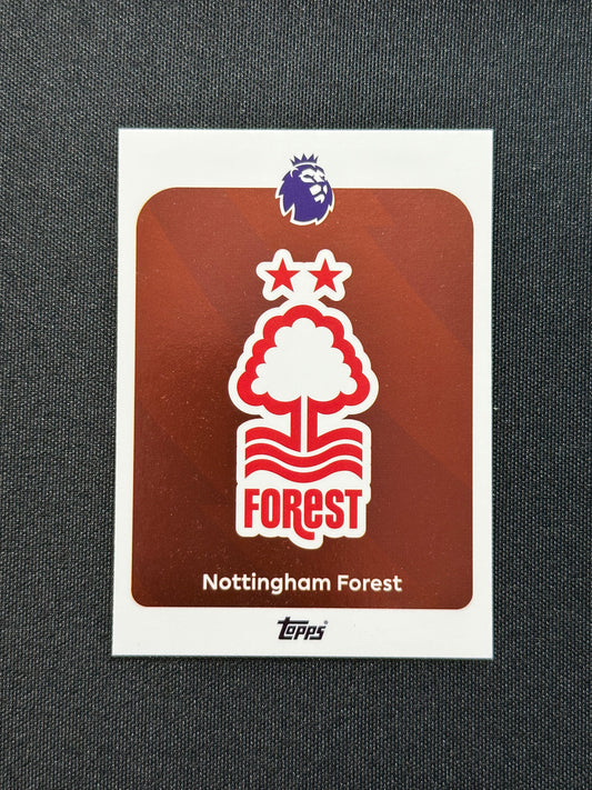 235 Team Badge Nottingham Forest Base - Topps Premier League 2026