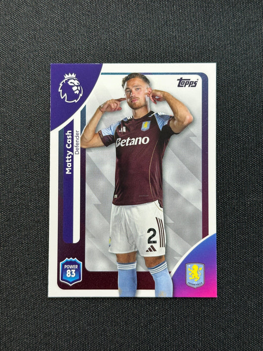 23 Matty Cash Aston Villa Base - Topps Premier League 2026