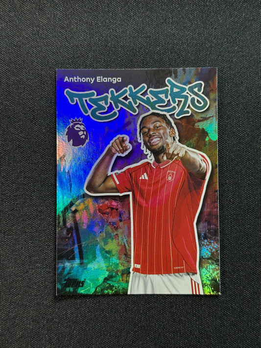 252 Anthony Elanga Nottingham Forest Tekkerz - Topps Premier League 2026