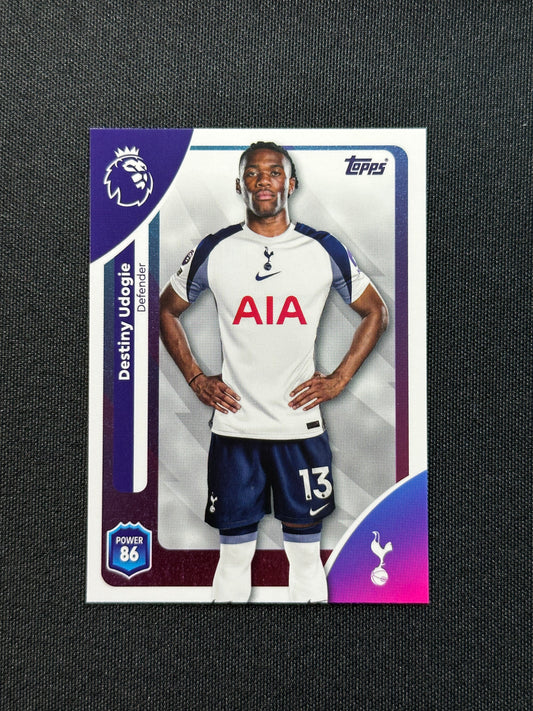 258 Destiny Udogie Tottenham Hotspur Base - Topps Premier League 2026