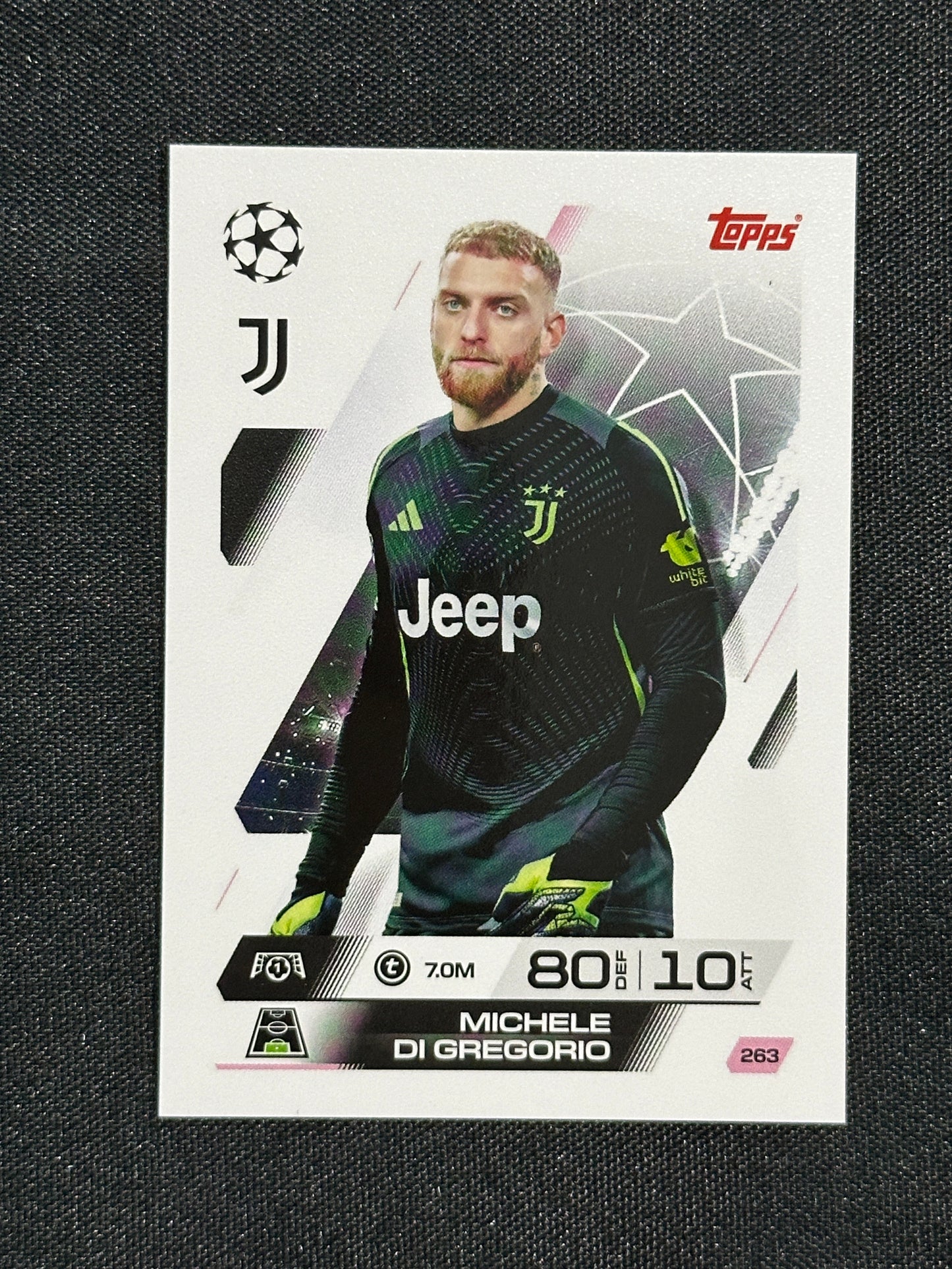 263 Michele Di Gregorio Juventus Base - Topps Match Attax 2025/26