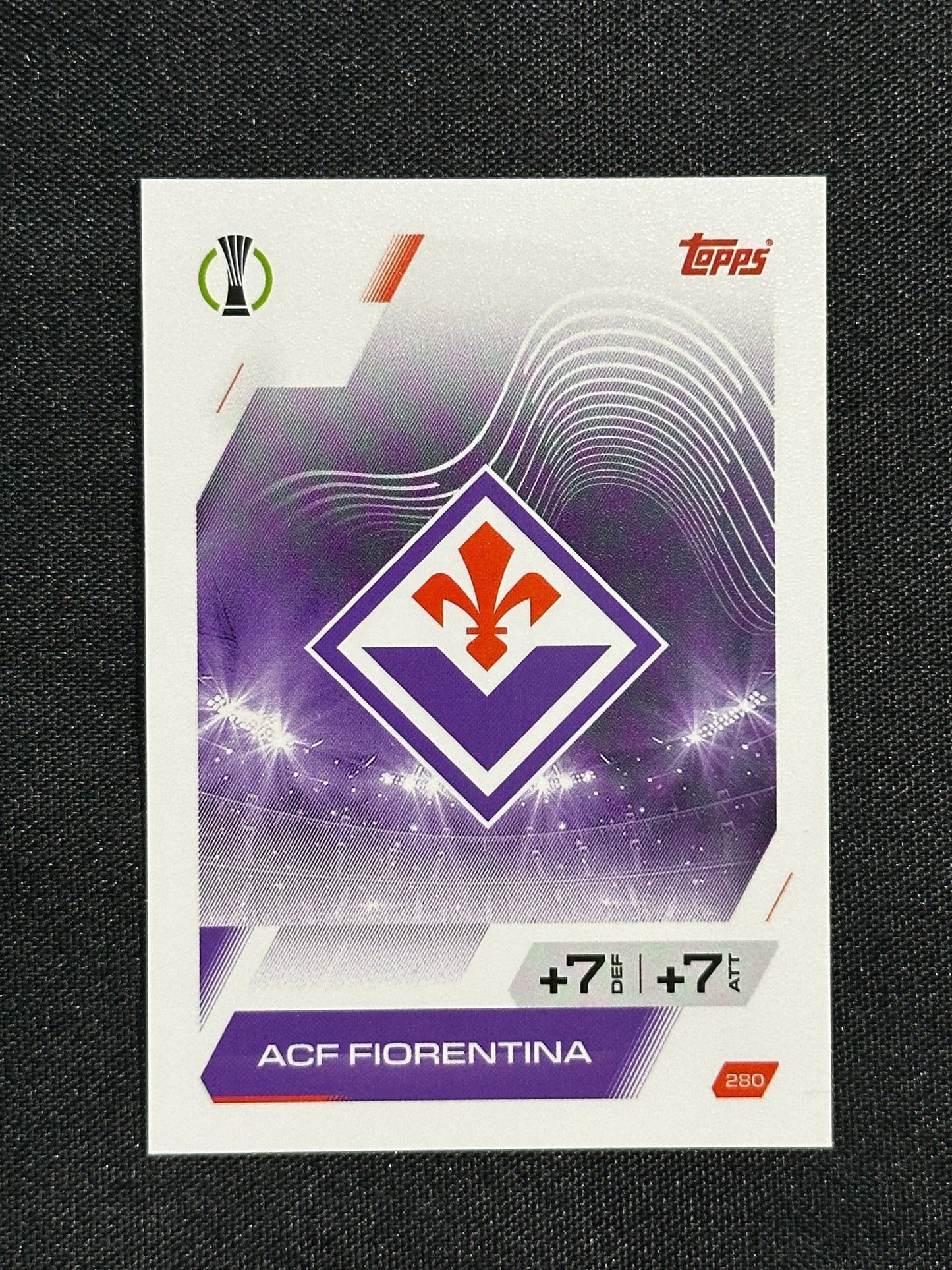280 Team Badge Fiorentina Base - Topps Match Attax 2025/26
