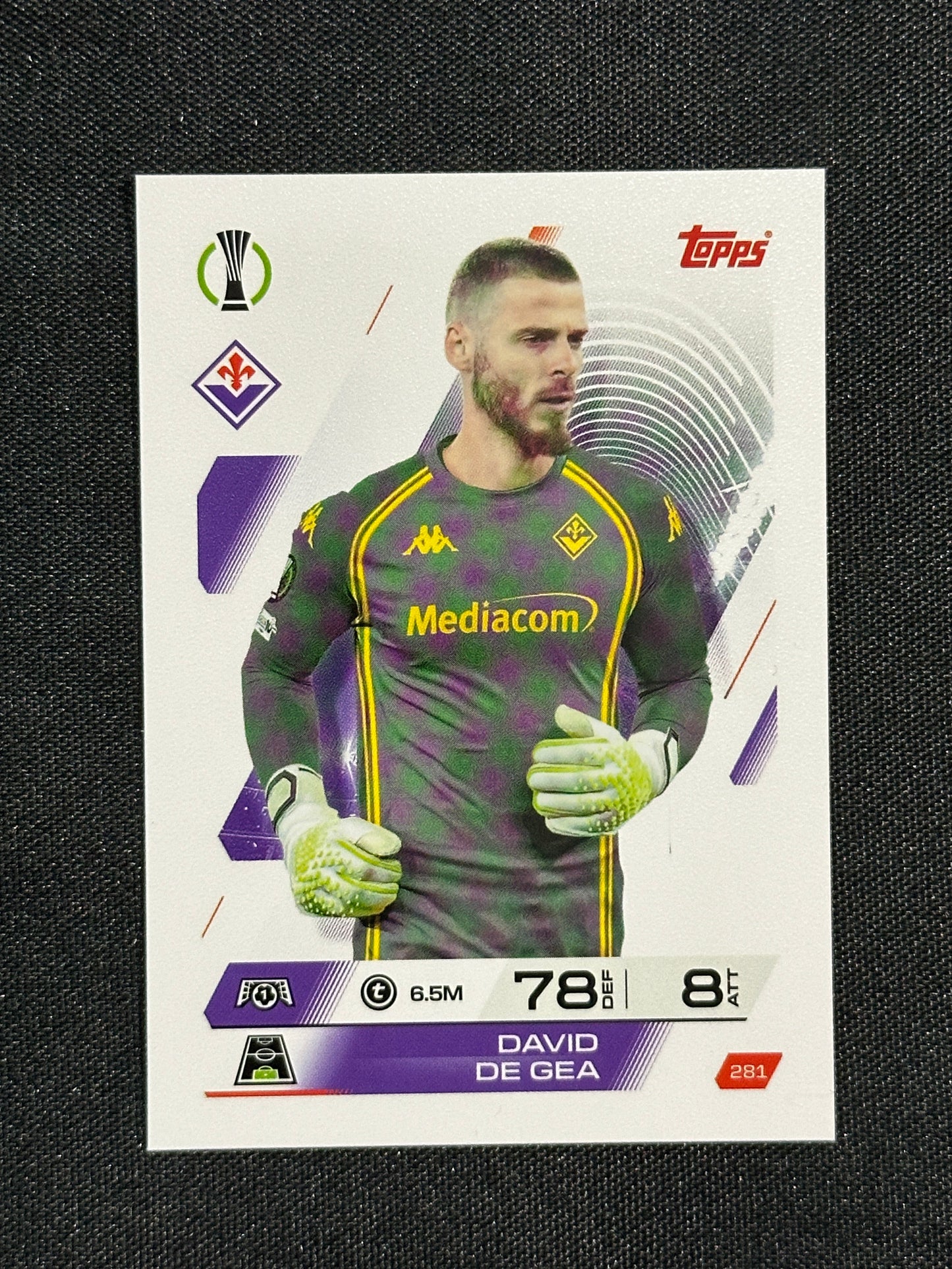 281 David De Gea Fiorentina Base - Topps Match Attax 2025/26