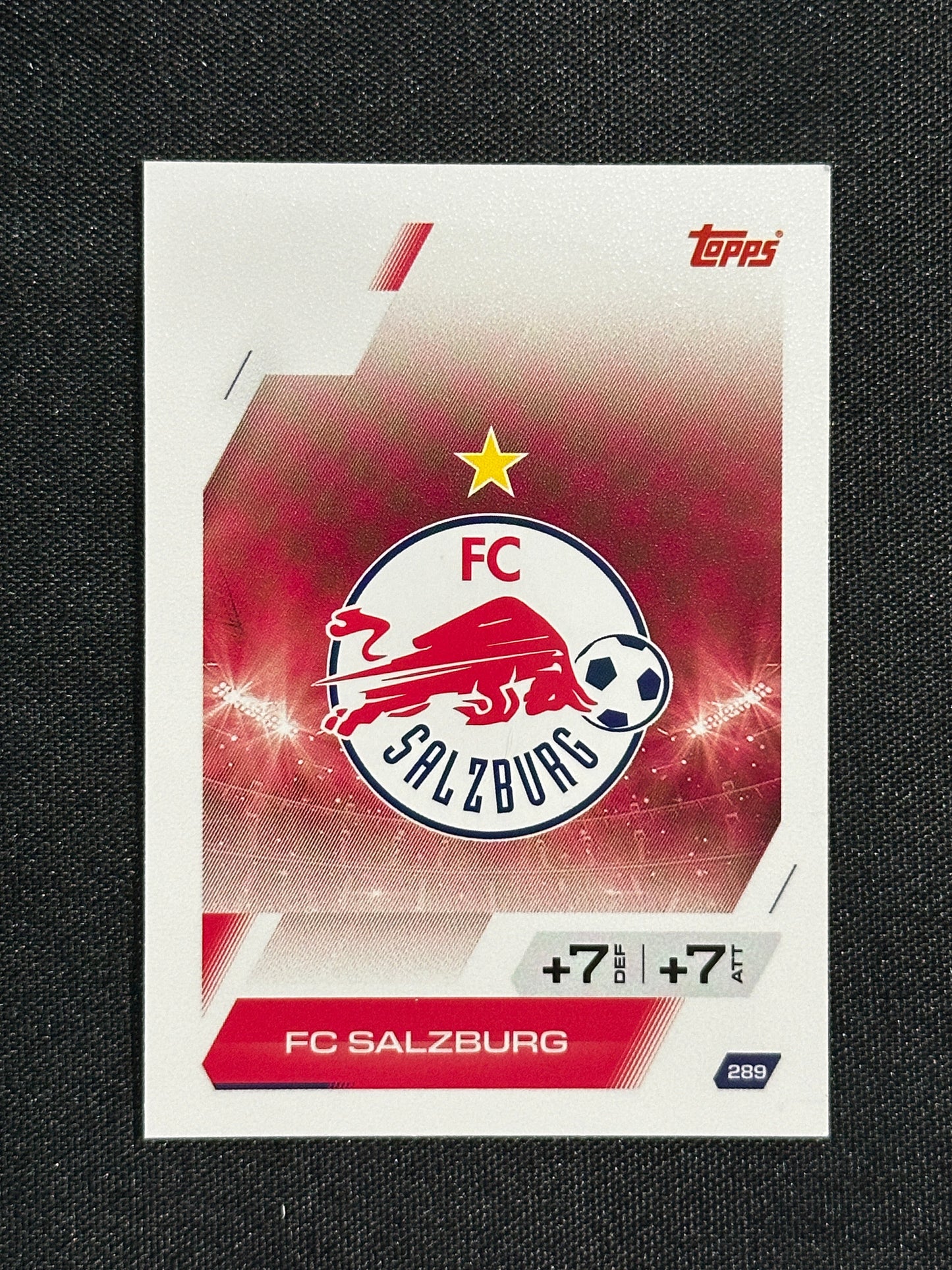 289 Team Badge FC Salzburg Base - Topps Match Attax 2025/26