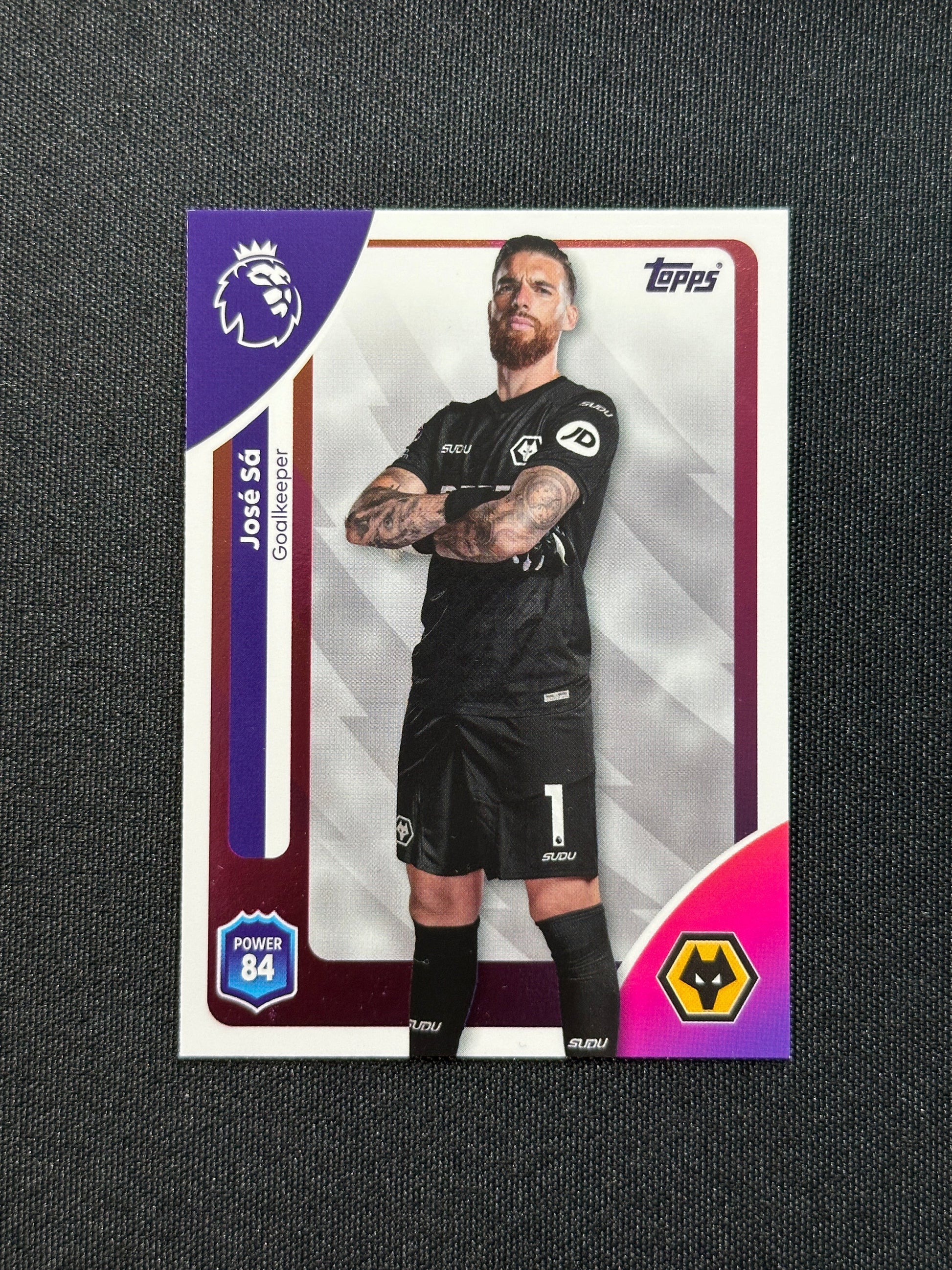 290 José Sá Wolves Base - Topps Premier League 2026