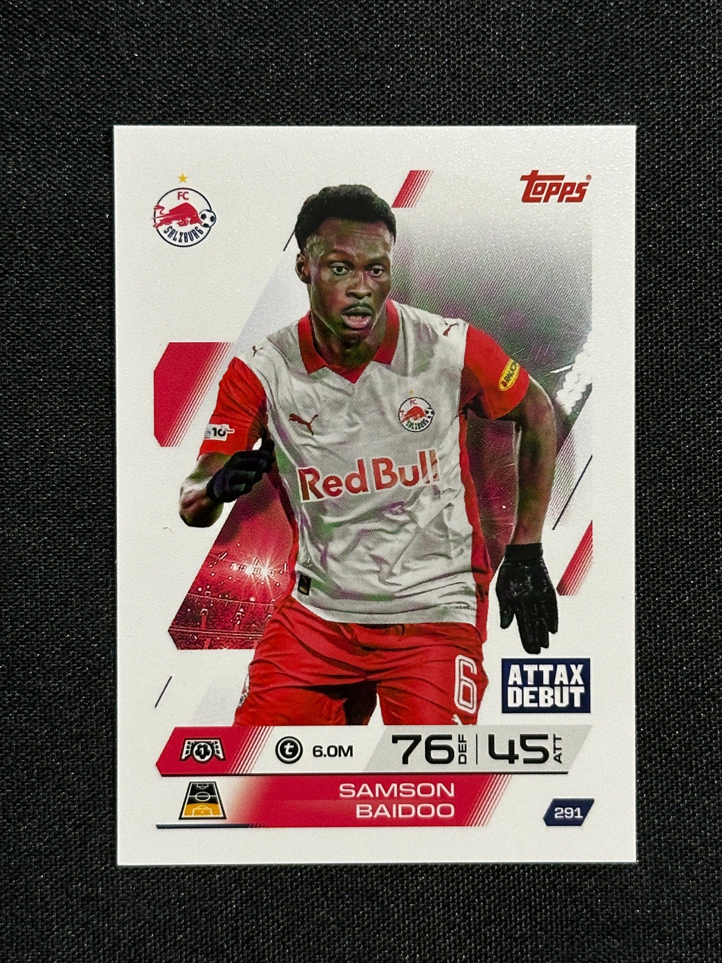 291 Samson Baidoo FC Salzburg Base - Topps Match Attax 2025/26