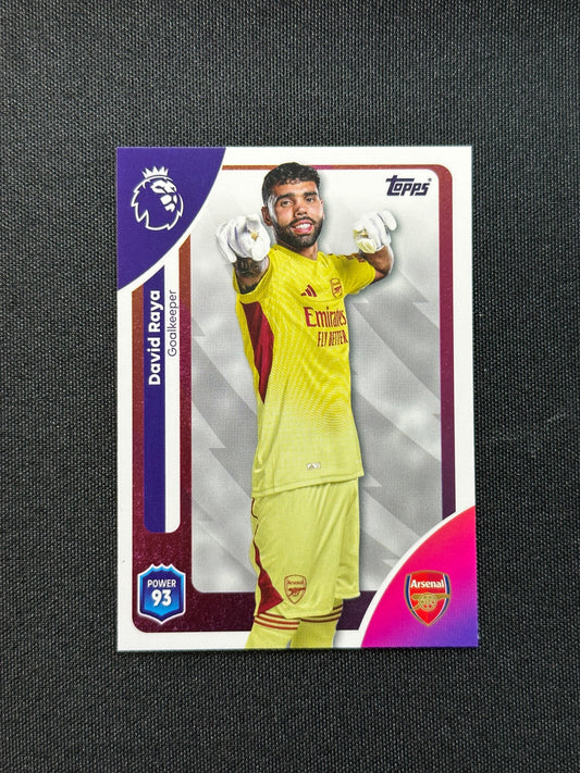 2 David Raya Arsenal Base - Topps Premier League 2026