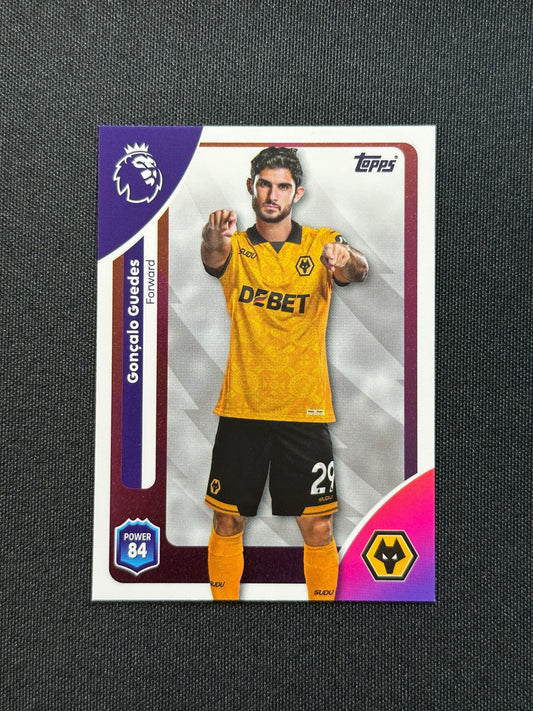 300 Gonçalo Guedes Wolves Base - Topps Premier League 2026