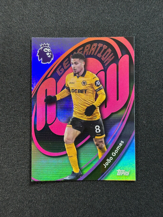 304 João Gomes Wolves Generation Now - Topps Premier League 2026