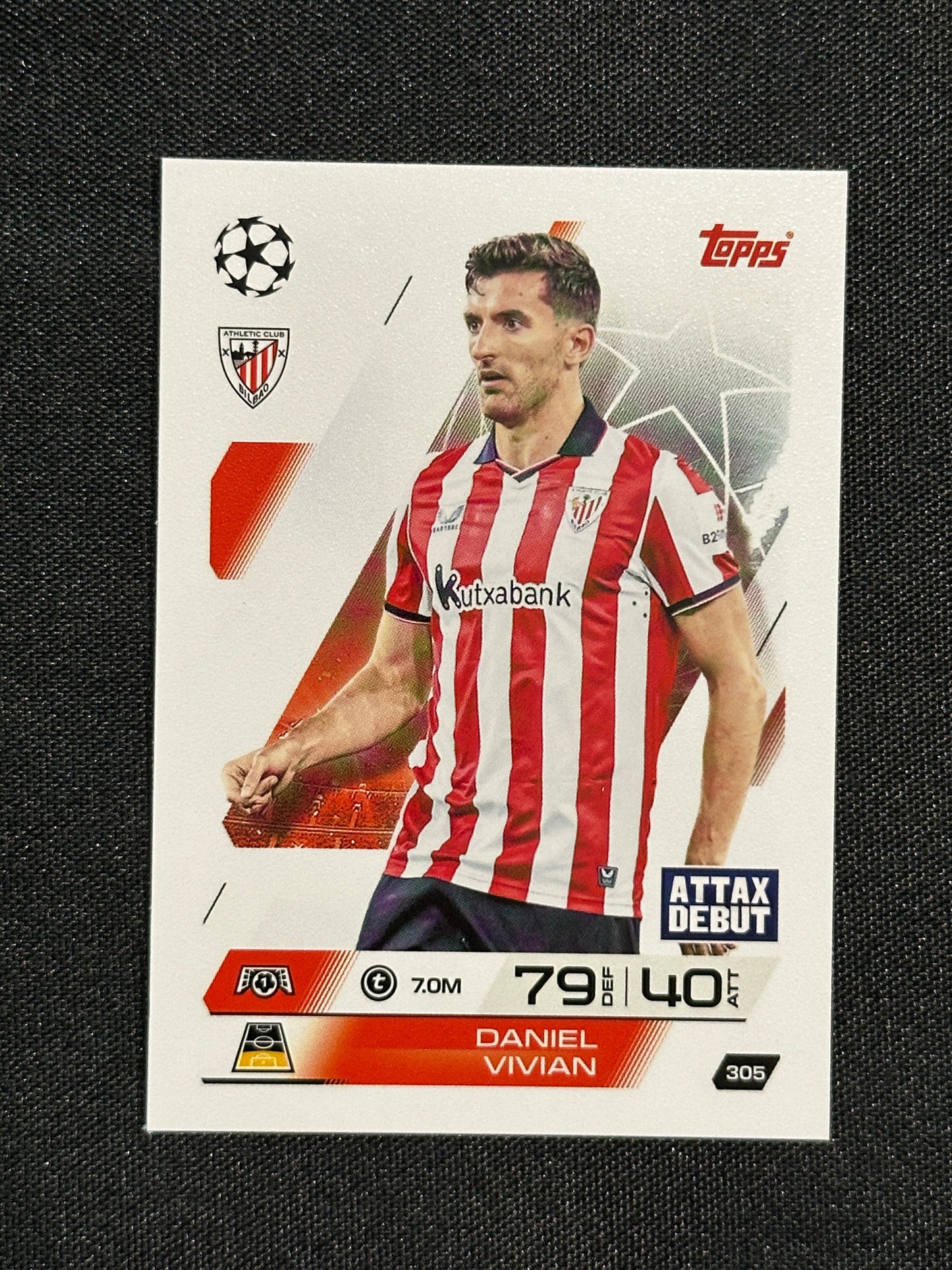 306 Iñaki Williams Athletic Club Base - Topps Match Attax 2025/26