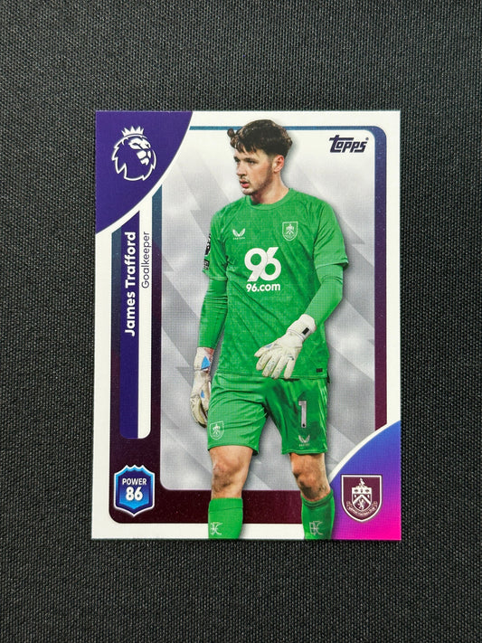 308 James Trafford Burnley Base - Topps Premier League 2026