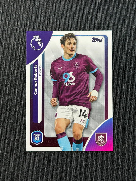 311 Connor Roberts Burnley Base - Topps Premier League 2026
