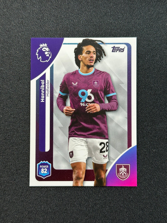 316 Hannibal Burnley Base - Topps Premier League 2026