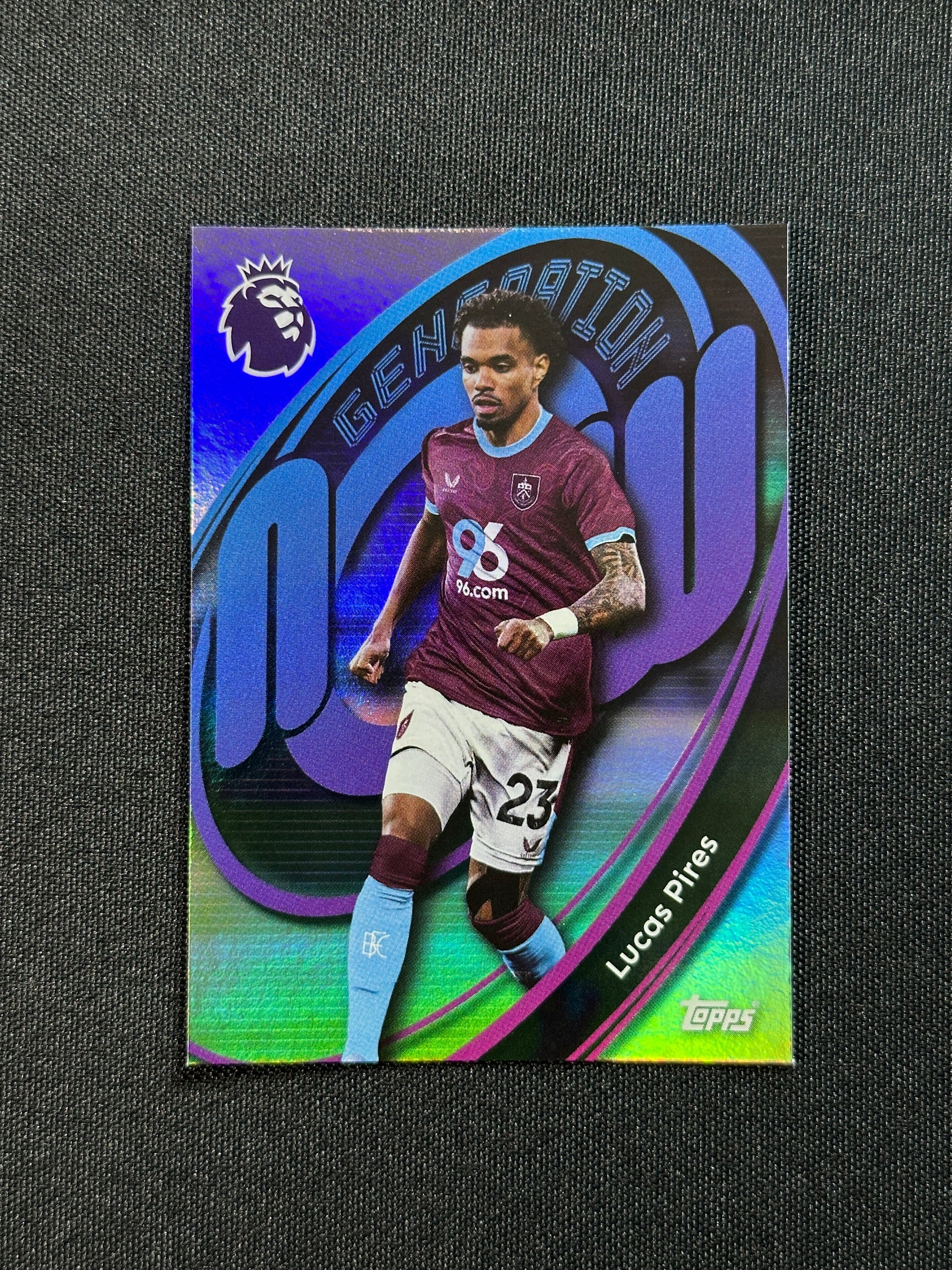 322 Lucas Pires Burnley Generation Now - Topps Premier League 2026