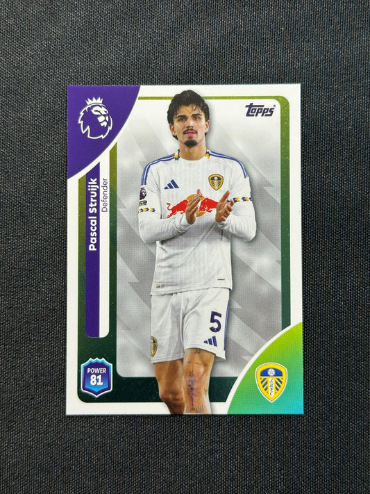 328 Pascal Struijk Leeds United Base - Topps Premier League 2026
