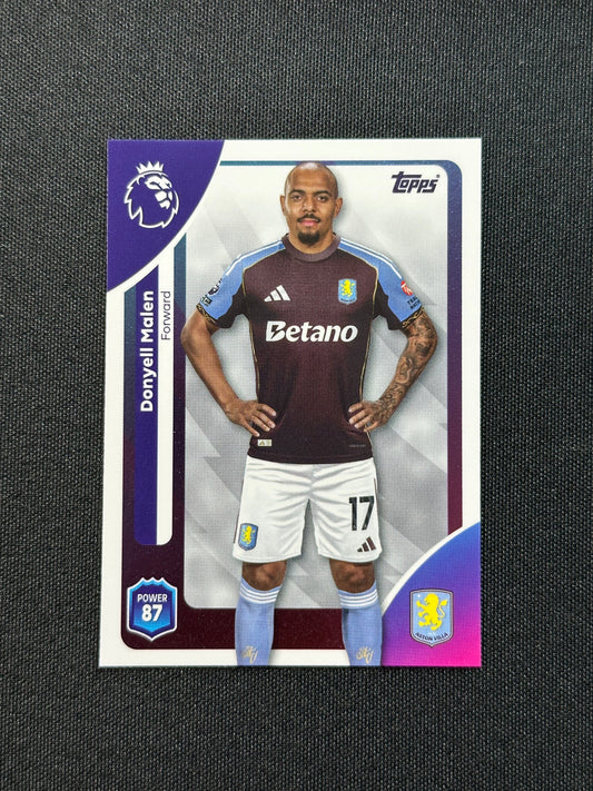 32 Donyell Malen Aston Villa Base - Topps Premier League 2026