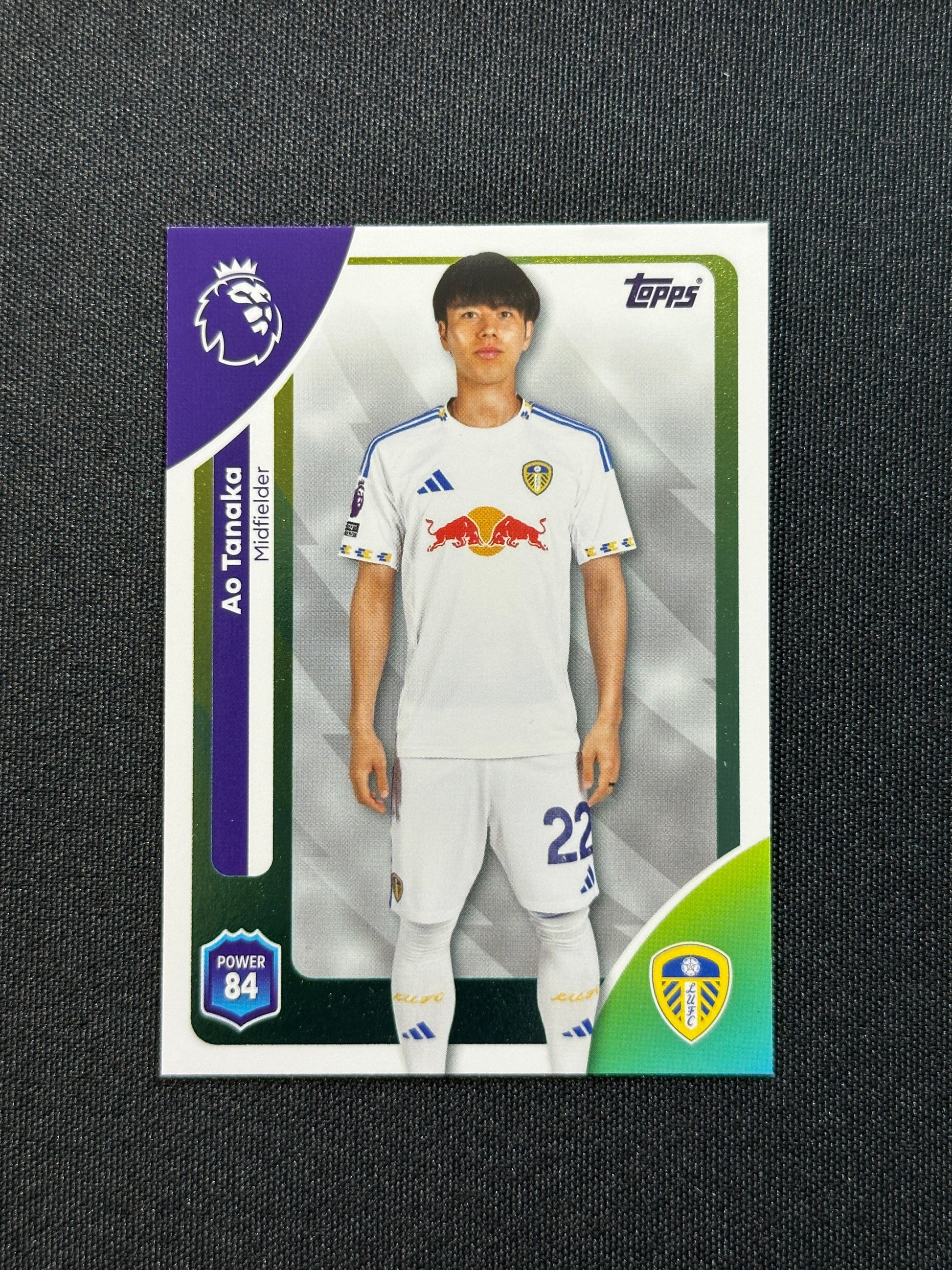 331 Ao Tanaka Leeds United Base - Topps Premier League 2026