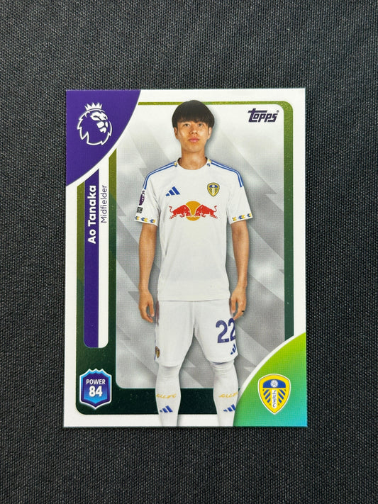 331 Ao Tanaka Leeds United Base - Topps Premier League 2026
