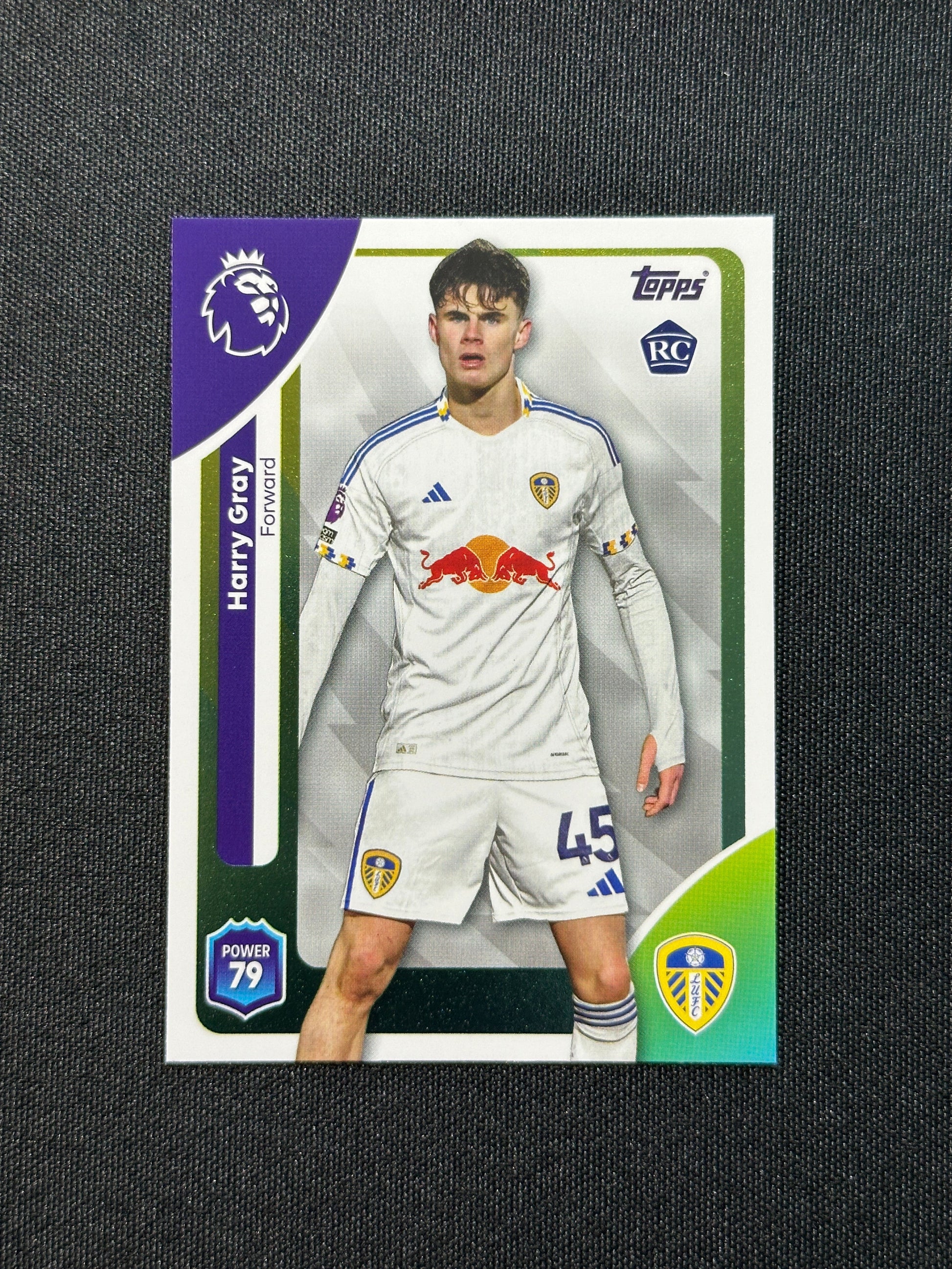 334 Harry Gray Leeds United Base - Topps Premier League 2026