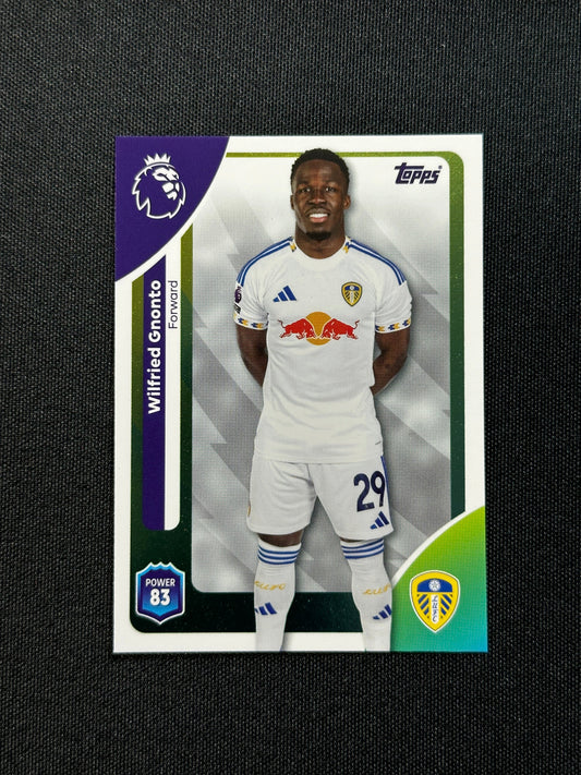 336 Wilfried Gnonto Leeds United Base - Topps Premier League 2026